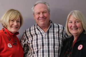 Terri Van Keuren, Rick Shoup and Pamela Farrell