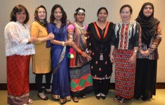 “Don’t stay aside, just join each other and help each other to get to peace.”